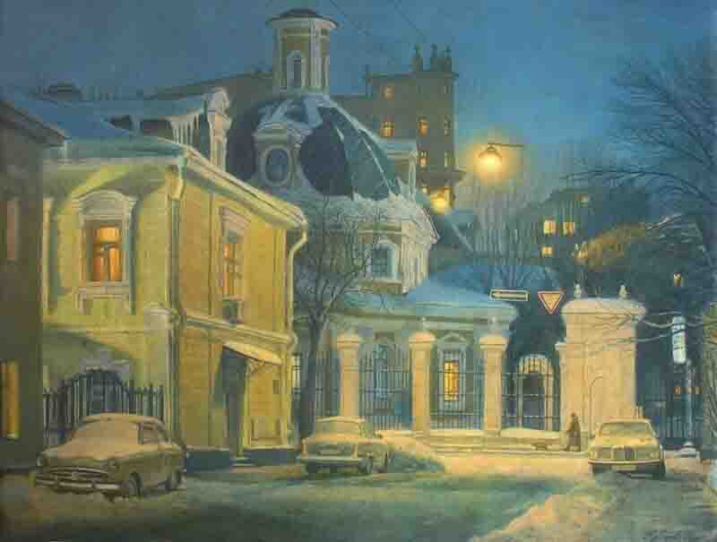 Вечер, художник Филипп Кубарев Вечер, художник Филипп Кубарев