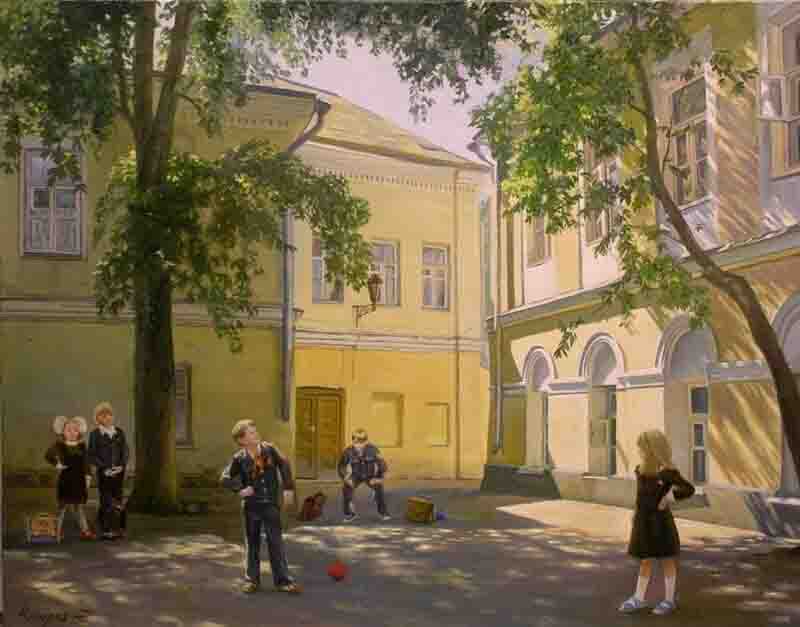 Пионер, художник Филипп Кубарев Пионер, художник Филипп Кубарев