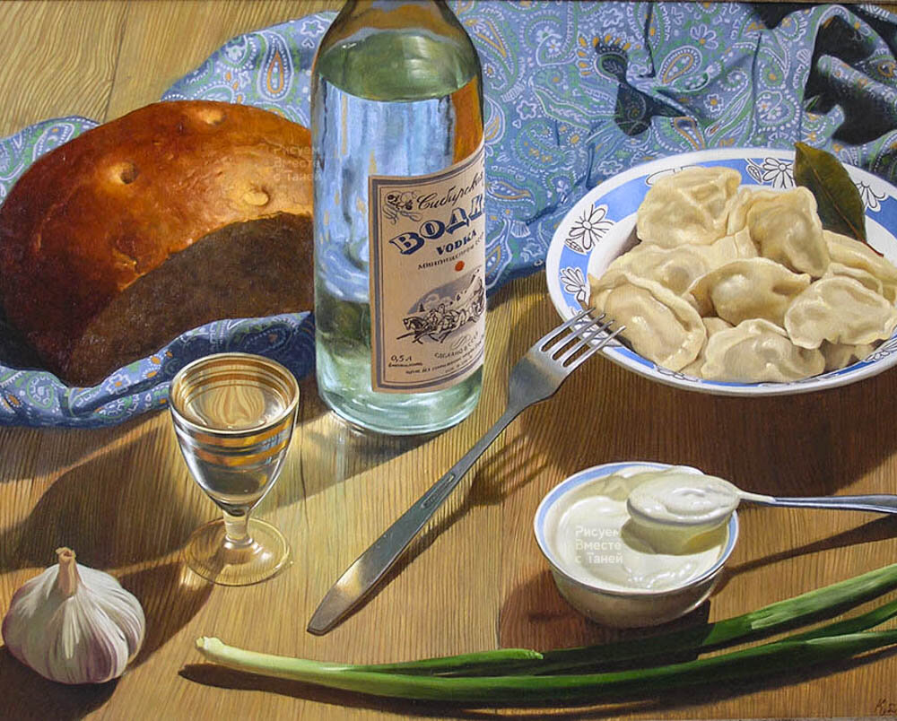 Русская зима, художник Филипп Кубарев Русская зима, художник Филипп Кубарев